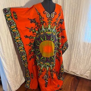 vintage 70s Bou Boudina caftan dashiki